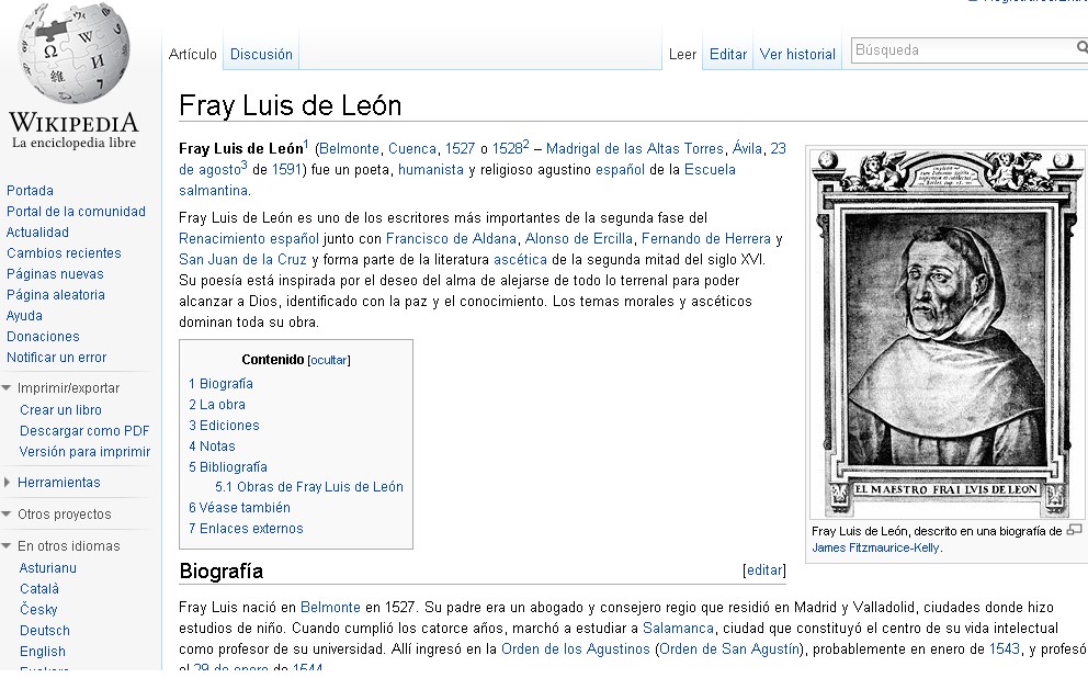 Fray Luis de León | Recurso educativo 33822