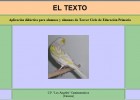 El texto | Recurso educativo 35307