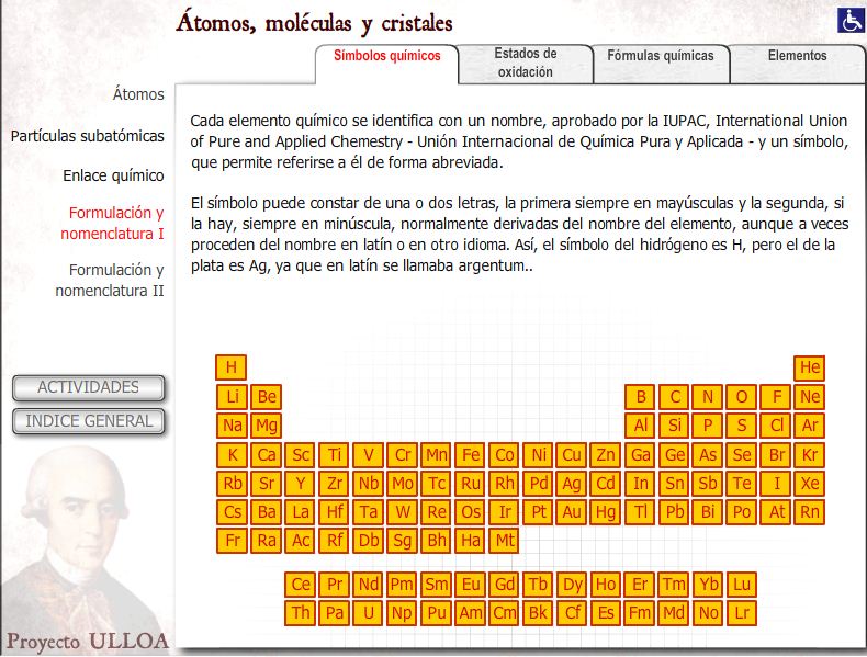 Tabla periódica | Recurso educativo 35809