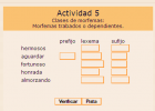Morfemas y Lexemas | Recurso educativo 39069
