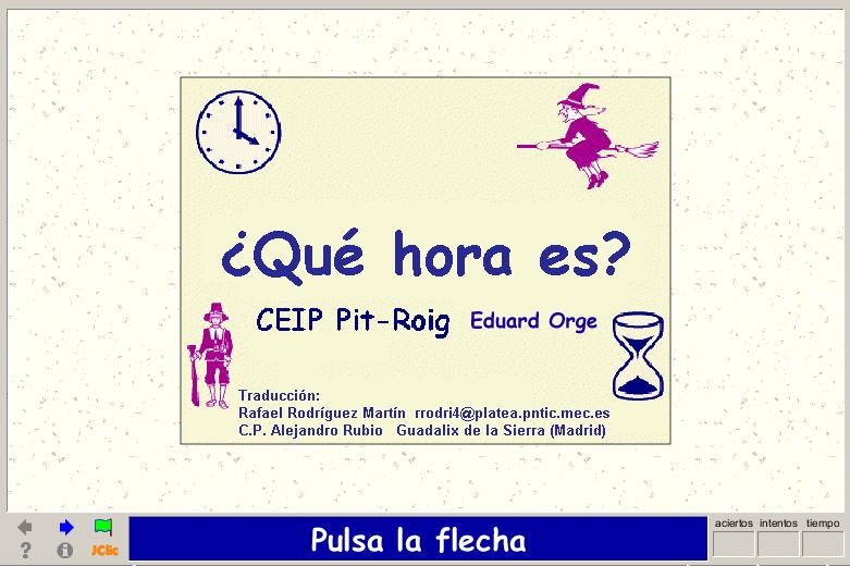 ¿Qué hora es? | Recurso educativo 39741