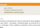 La acentuación | Recurso educativo 44138