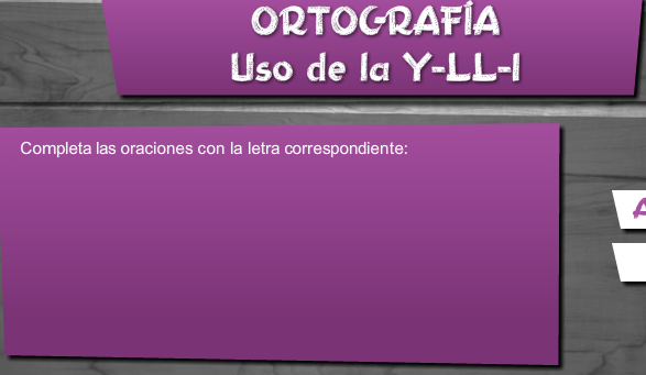 ¿Con Y, con ll o con i? | Recurso educativo 44844