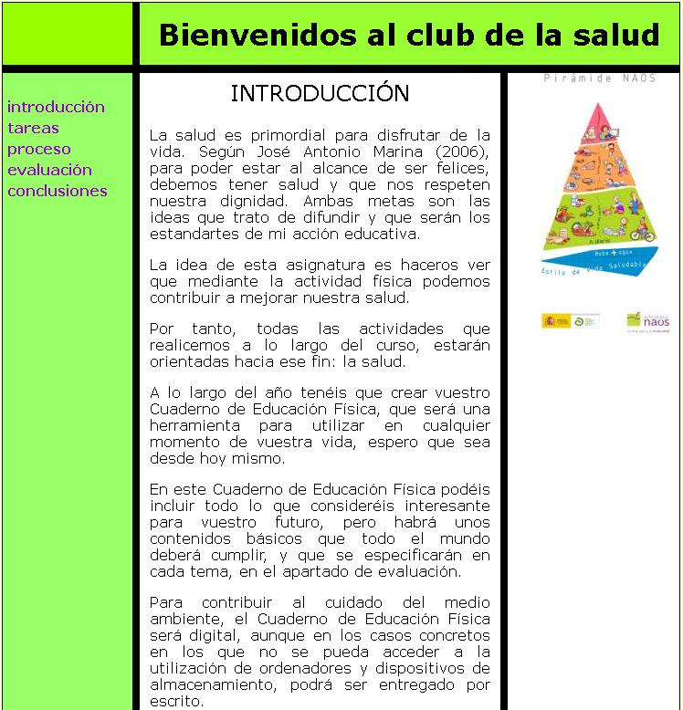 Bienvenidos al club de la salud | Recurso educativo 44857