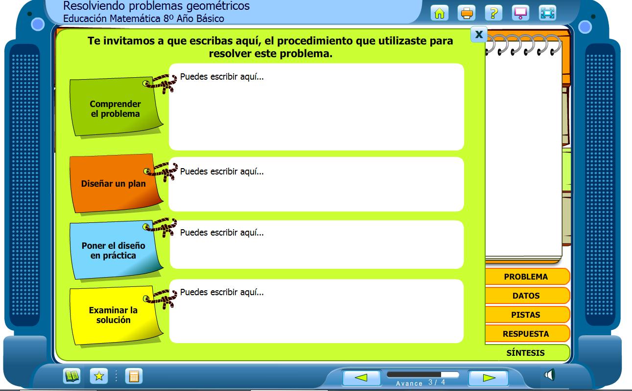 Resolviendo problemas geométricos | Recurso educativo 45402