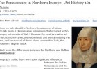 The Renaissance in Northern Europe | Recurso educativo 48791