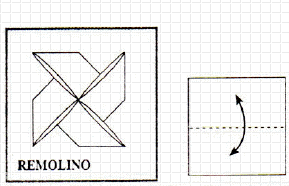 Origami: remolino | Recurso educativo 49542