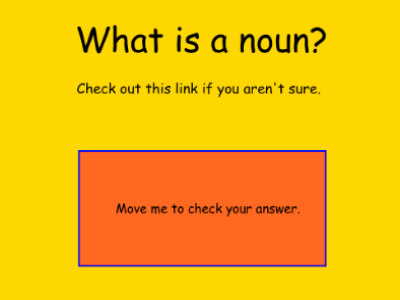 Noun hunt | Recurso educativo 50181