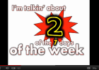 Song: I'm talking about the weekend | Recurso educativo 50327