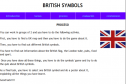 Webquest: British symbols | Recurso educativo 12636