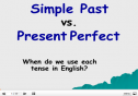 Present Perfect vs Simple Past | Recurso educativo 23947