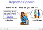 Reported Speech | Recurso educativo 24087