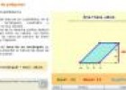 Polígonos, perímetros y áreas | Recurso educativo 8206
