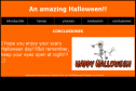 Webquest: An amazing Halloween | Recurso educativo 9364