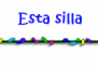 Juego de presentación: Esta silla | Recurso educativo 69082