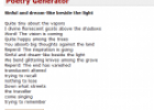 Poetry generator | Recurso educativo 74056