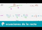 Recta que pasa por dos puntos (ejercicio) | Recurso educativo 109303