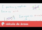 Integrales definidas: cálculo de áreas | Recurso educativo 109352