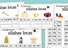 Recursos para el aula: Juego de las sílabas locas | Recurso educativo 117756