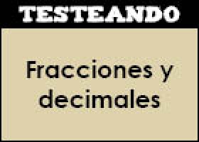 Fracciones y decimales | Recurso educativo 352547