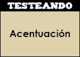 Acentuación | Recurso educativo 46148