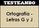 Ortografía - Letras G y J | Recurso educativo 46690