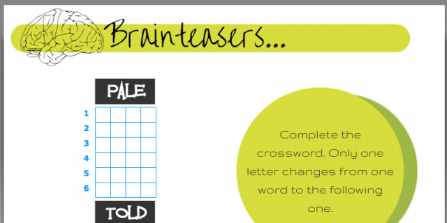 Brainteasers 1 | Recurso educativo 675267