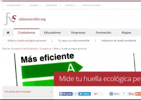 Mide tu huella ecológica personal | Fundación Vida Sostenible | Recurso educativo 744848