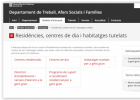 Residències, centres de dia i habitatges tutelats | Recurso educativo 768009